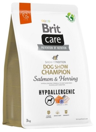 Brit Brit Care Hypoallergenic Dog Show Champion Salmon & Herring 3kg