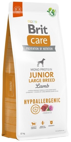 Brit Brit Care Hypoallergenic Junior Large Lamb 12kg