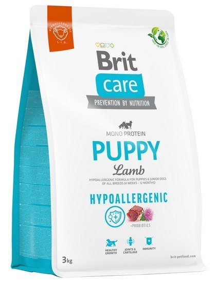 Brit Brit Care Hypoallergenic Puppy Lamb 3kg