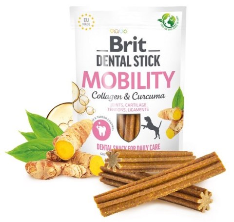 Brit Brit Dental Stick Mobility Collagen & Curcuma 251g