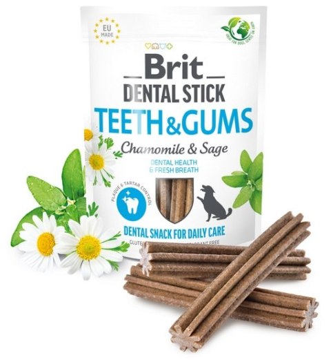 Brit Brit Dental Stick Teeth & Gums with Chamomile & Sage 251g