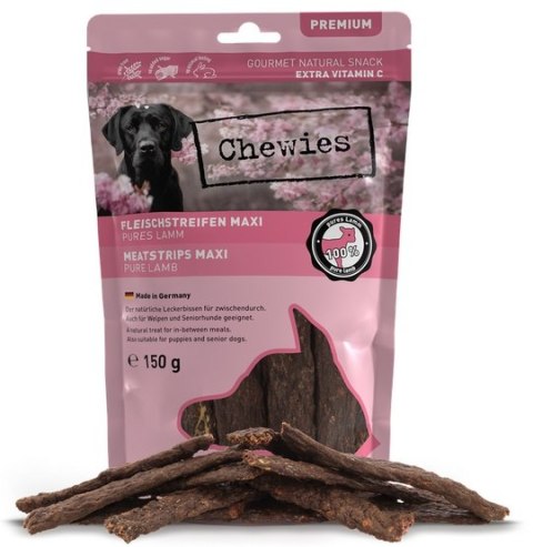 Chewies Chewies Meat Strips Maxi Jagnięcina 150g