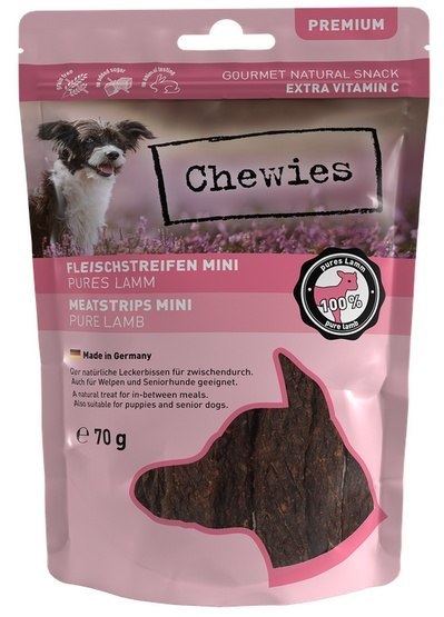 Chewies Chewies Meat Strips Mini Jagnięcina 70g