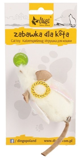 Dingo Dingo Zabawka dla kota - Mysz Angelo 1szt Dingo Dingo Zabawka dla kota - Mysz Angelo 1szt