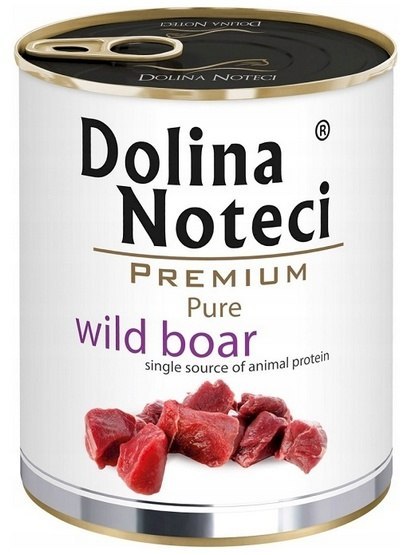 Dolina Noteci Dolina Noteci Premium Pies Pure Dzik puszka 800g