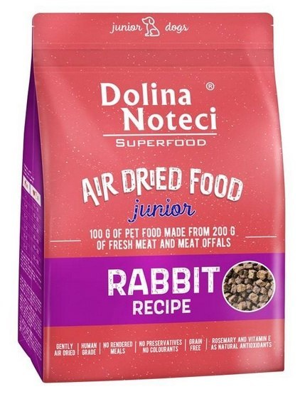 Dolina Noteci Dolina Noteci Superfood Air Dried Pies Junior Danie z królika 1kg