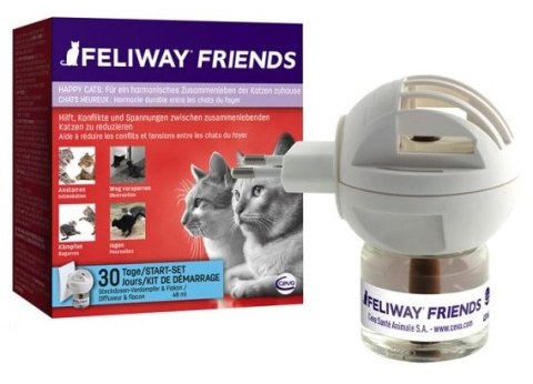 Feliway Feliway Friends - kocie feromony Zestaw Startowy (Dyfuzor+wkład)