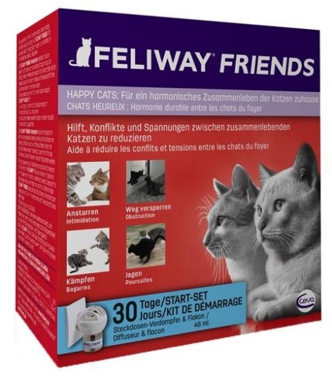 Feliway Feliway Friends - kocie feromony Zestaw Startowy (Dyfuzor+wkład)