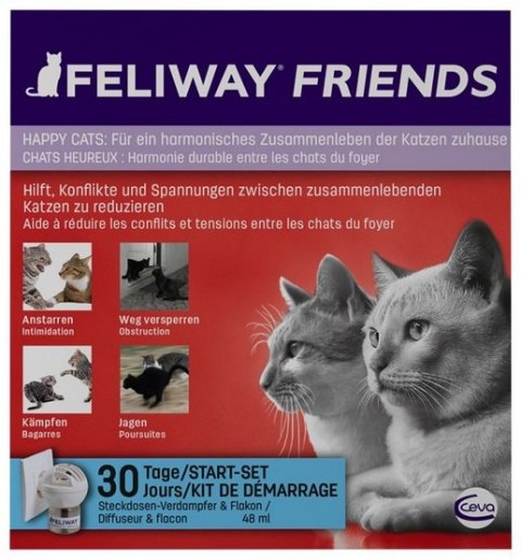 Feliway Feliway Friends - kocie feromony Zestaw Startowy (Dyfuzor+wkład)