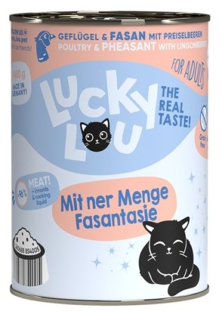 Lucky Lou Lucky Lou Lifestage Adult Drób i bażant puszka 400g