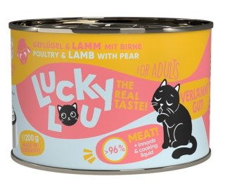 Lucky Lou Lucky Lou Lifestage Adult Drób i jagnięcina puszka 200g