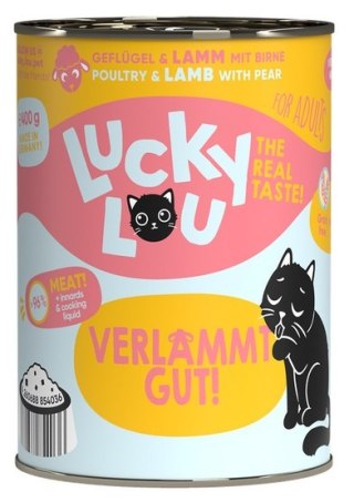 Lucky Lou Lucky Lou Lifestage Adult Drób i jagnięcina puszka 400g