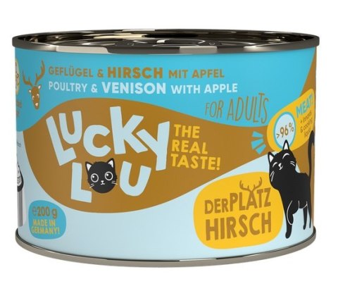 Lucky Lou Lucky Lou Lifestage Adult Drób i jeleń puszka 200g