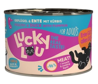 Lucky Lou Lucky Lou Lifestage Adult Drób i kaczka puszka 200g