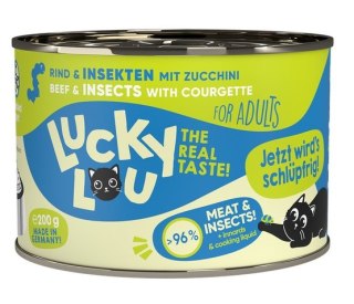 Lucky Lou Lucky Lou Lifestage Adult Wołowina i owady puszka 200g