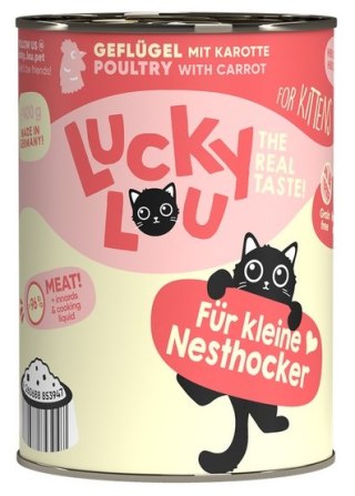 Lucky Lou Lucky Lou Lifestage Kitten Drób puszka 400g