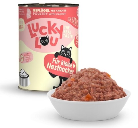 Lucky Lou Lucky Lou Lifestage Kitten Drób puszka 400g