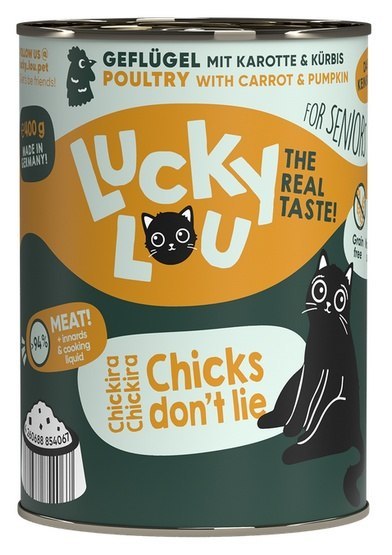 Lucky Lou Lucky Lou Lifestage Senior Drób puszka 400g