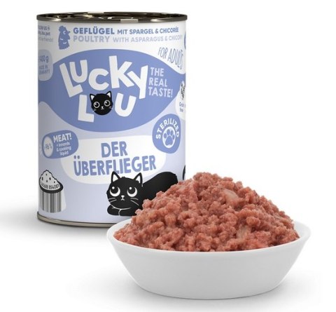 Lucky Lou Lucky Lou Lifestage Sterilized Drób puszka 400g