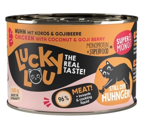 Lucky Lou Lucky Lou SuperMono Kurczak puszka 200g