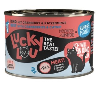 Lucky Lou Lucky Lou SuperMono Wołowina puszka 200g