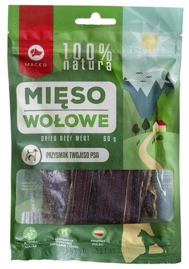 Maced Maced 100% Natura Mięso wołowe 60g