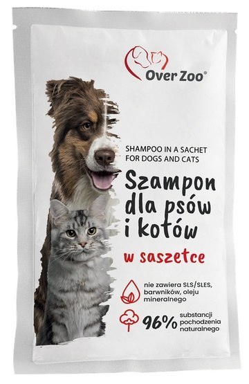 Over Zoo Over Zoo Szampon dla psów i kotów saszetka 20ml