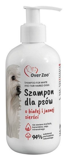 Over Zoo Over Zoo Szampon dla psów o białej i jasnej sierści 250ml