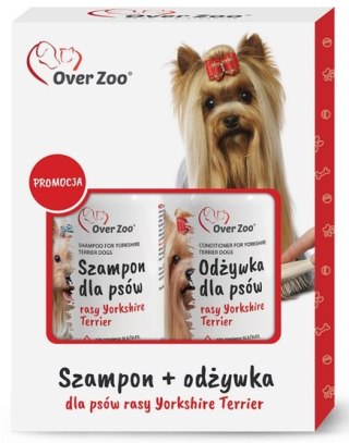 Over Zoo Over Zoo Szampon i odżywka dla psów rasy Yorkshire Terier dwupak 2x250ml