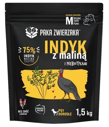 Paka Zwierzaka Paka Zwierzaka Seventh Heaven Indyk z maliną 1,5kg