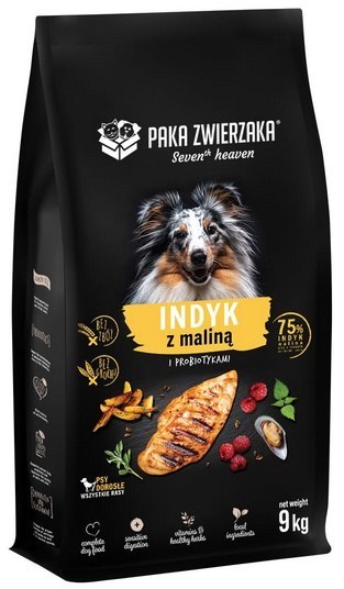 Paka Zwierzaka Paka Zwierzaka Seventh Heaven Indyk z maliną 9kg