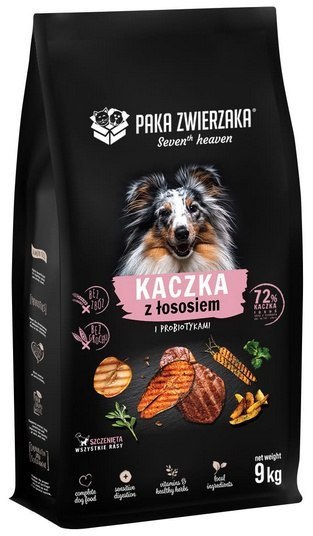 Paka Zwierzaka Paka Zwierzaka Seventh Heaven Puppy Kaczka z łososiem 9kg