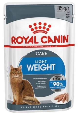 Royal Canin Feline Royal Canin Ultra Light pasztet karma mokra dla kotów dorosłych, z tendencją do nadwagi saszetka 85g