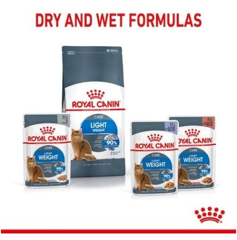 Royal Canin Feline Royal Canin Ultra Light pasztet karma mokra dla kotów dorosłych, z tendencją do nadwagi saszetka 85g