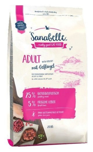 Sanabelle Sanabelle Adult Geflugel z drobiem 10kg