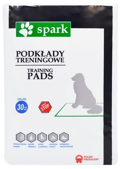Spark Spark Podkłady treningowe 90x60 30szt/op Spark Spark Podkłady treningowe 90x60 30szt/op