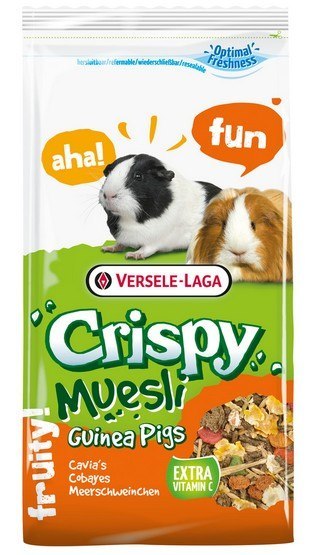 Versele-Laga Versele-Laga Crispy Muesli Guinea Pig - pokarm dla świnki morskiej 1kg