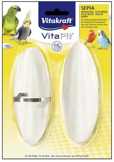 Vitakraft Vitakraft Vita Fit Sepia dla ptaków 2szt Vitakraft Vitakraft Vita Fit Sepia dla ptaków 2szt