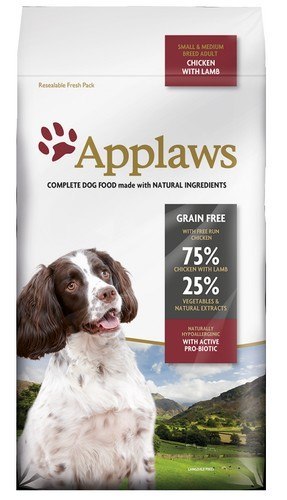 Applaws Applaws Adult Dog Small & Medium Breed Kurczak z jagnięciną 7,5kg