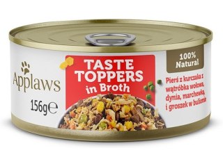 Applaws Applaws Dog Taste Toppers puszka z kurczakiem, wątrobą wołową i warzywami 156g