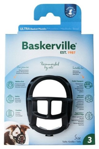 Baskerville Baskerville Kaganiec Ultra-3 czarny