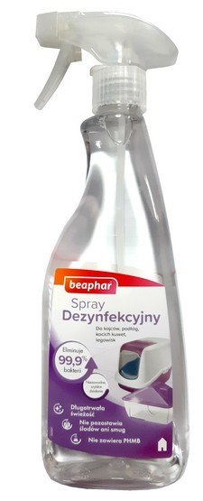 Beaphar Beaphar Disinfection Spray - płyn do dezynfekcji w sprayu 500ml