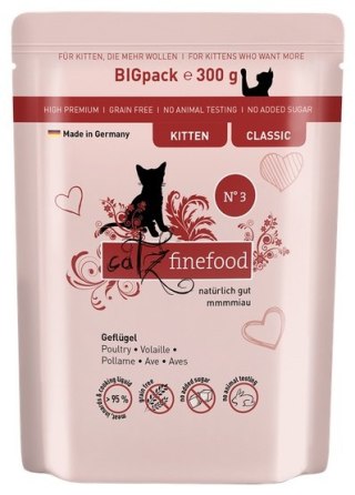 Catz Finefood Catz Finefood Classic Kitten N.03 Drób saszetka 300g