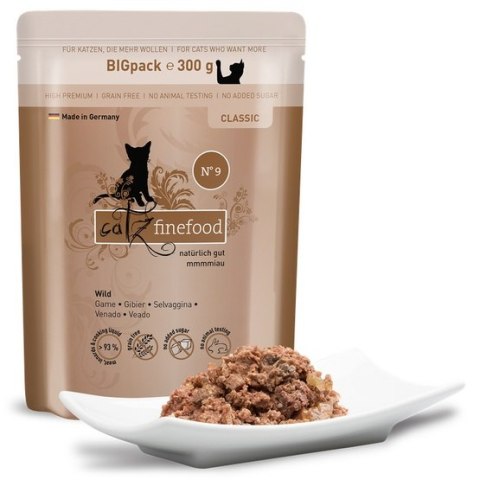 Catz Finefood Catz Finefood Classic N.09 Dziczyzna saszetka 300g