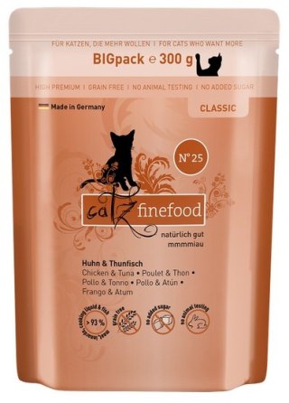 Catz Finefood Catz Finefood Classic N.25 Kurczak i Tuńczyk saszetka 300g