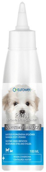 Eurowet Eurowet Płyn do przemywania oczu dla psów i kotów 100ml