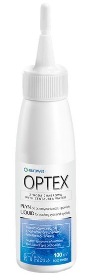 Eurowet Optex - Płyn do przemywania oczu i powiek psa lub kota 100ml