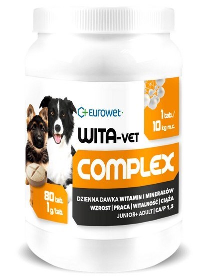 Eurowet Wita-Vet Complex 1g 80tabl