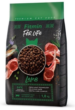 Fitmin Fitmin Cat For Life Adult Lamb 1,8kg