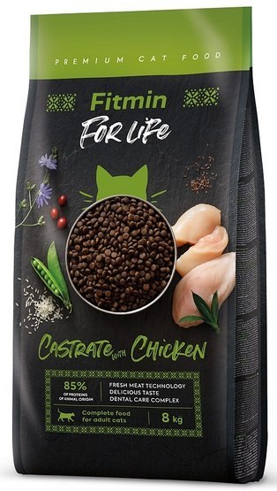 Fitmin Fitmin Cat For Life Castrate Chicken 8kg